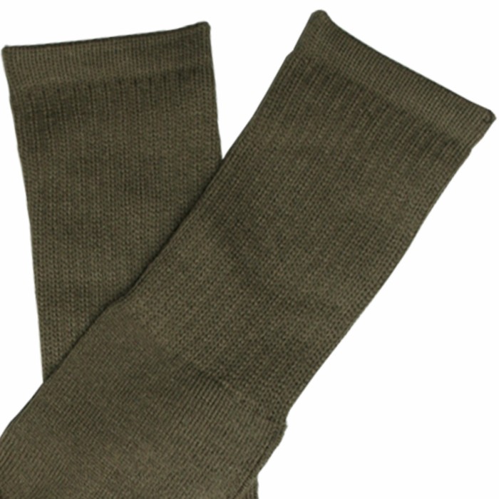 Army Socken, oliv, halblang, verstärkte Ferse